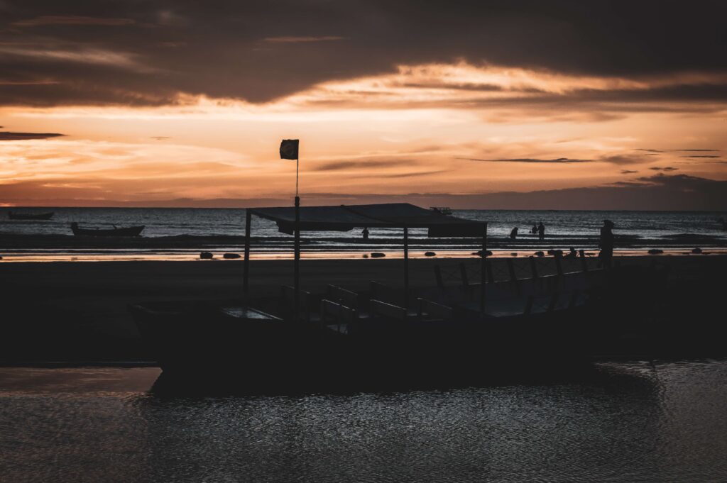 pôr do sol em Jericoacoara